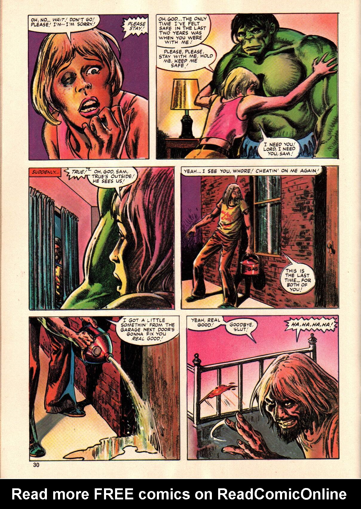Read online Hulk (1978) comic -  Issue #23 - 30