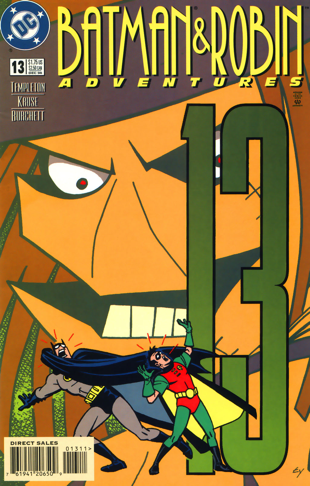 Read online The Batman and Robin Adventures comic -  Issue #13 - 1