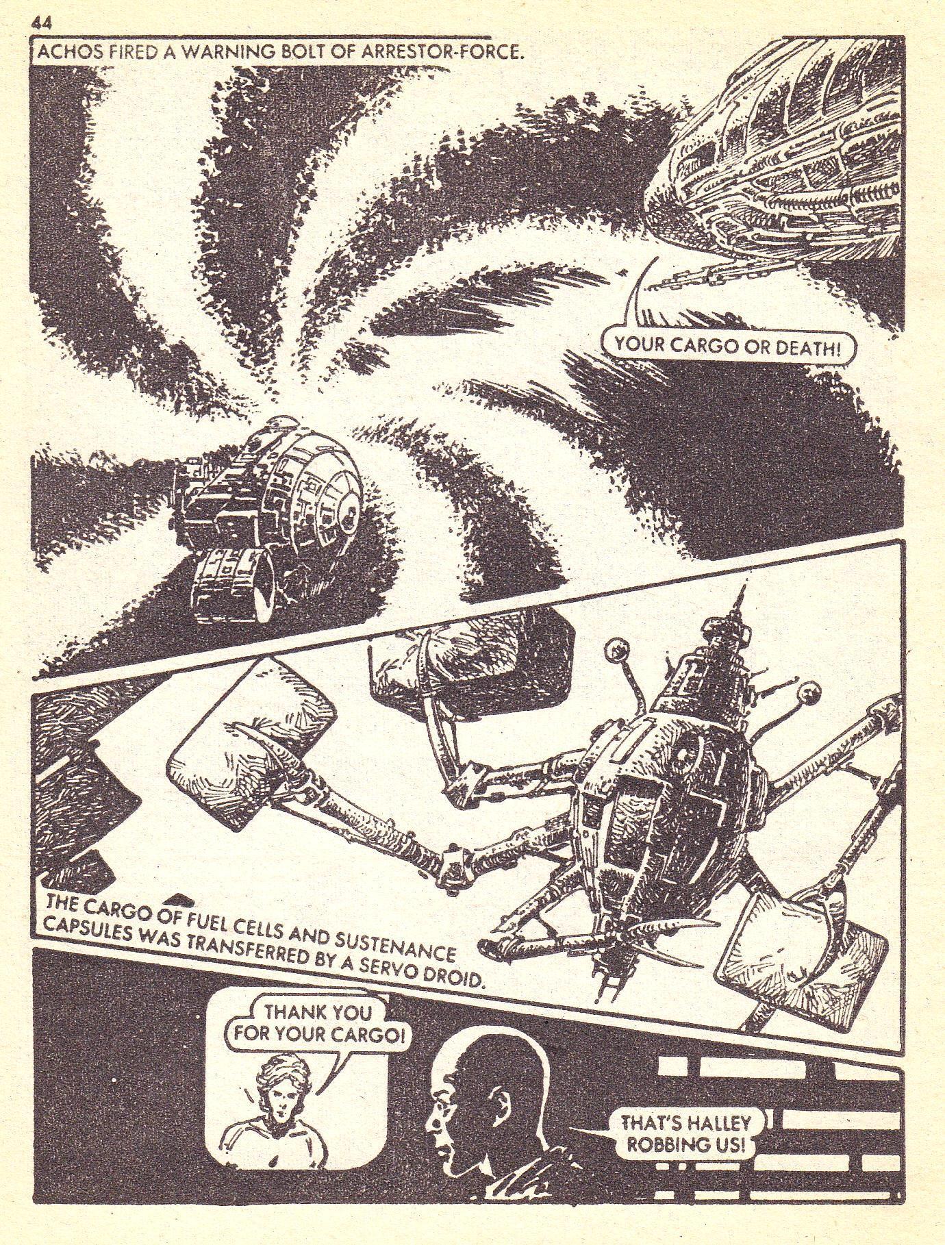 Read online Starblazer comic -  Issue #62 - 44