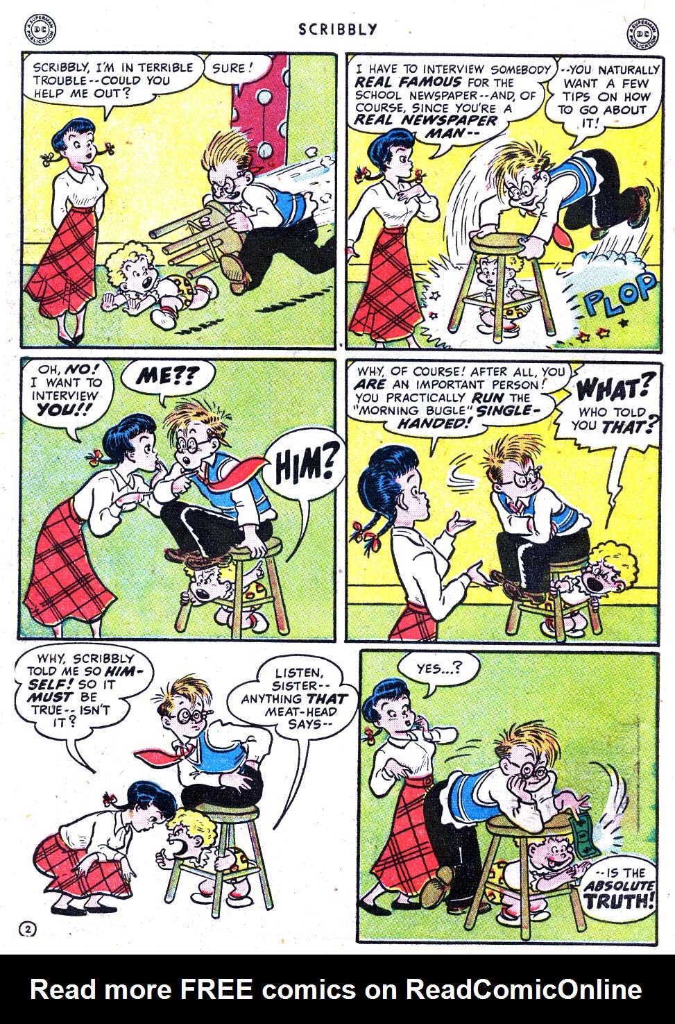 Read online Scribbly comic -  Issue #6 - 12