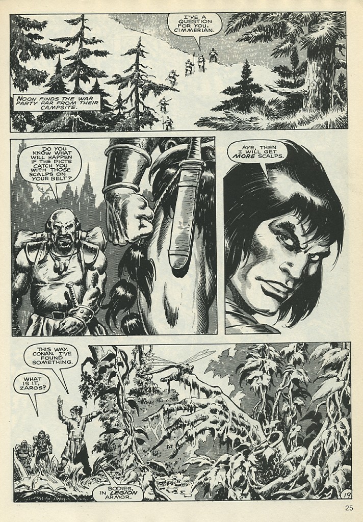Read online The Savage Sword Of Conan comic -  Issue #137 - 26