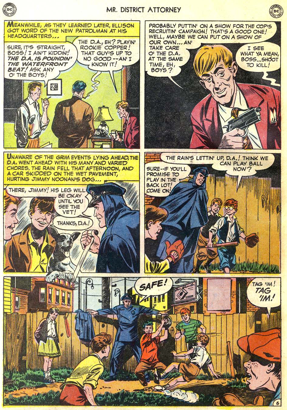 Read online Mr. District Attorney comic -  Issue #21 - 20