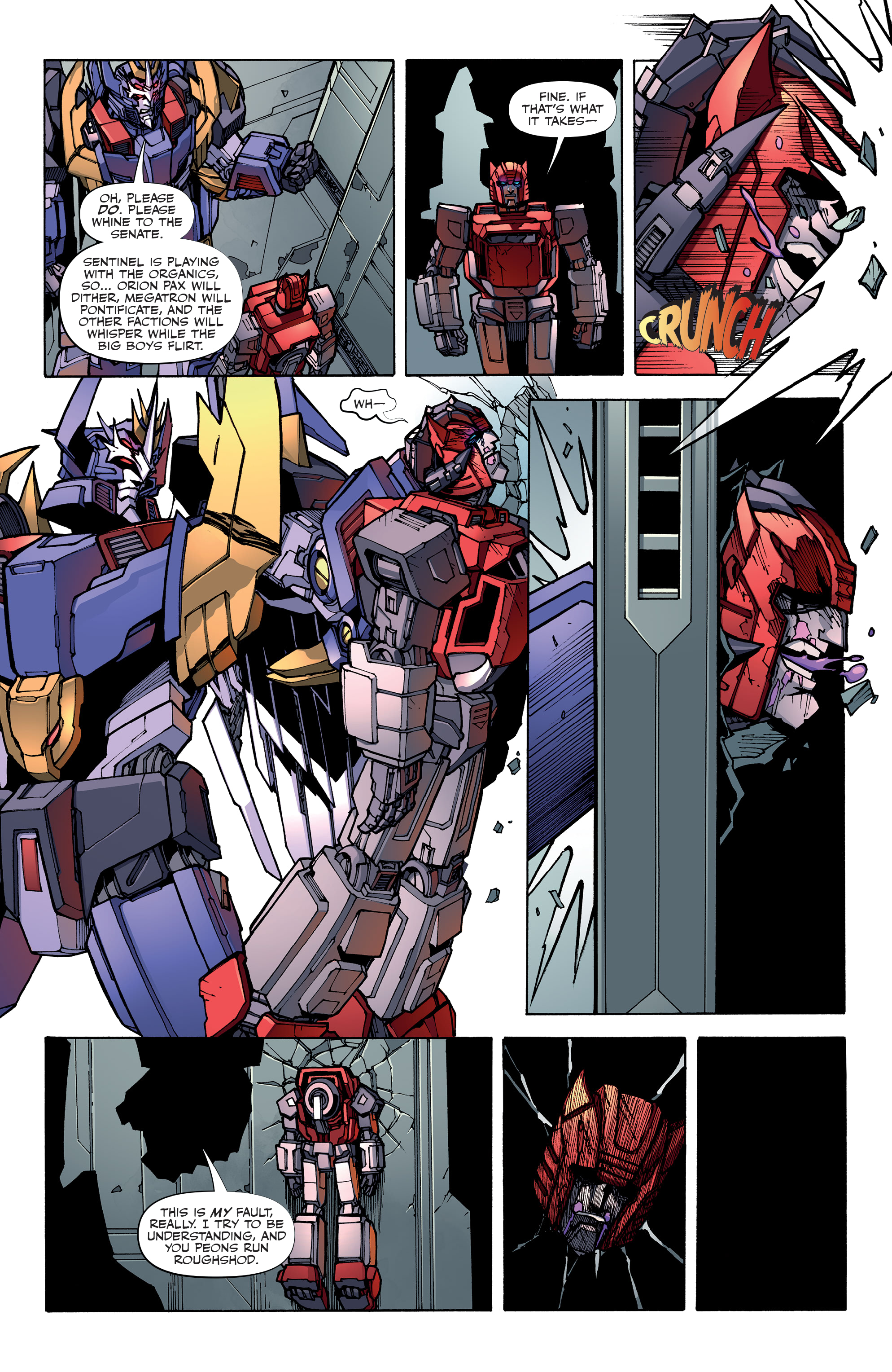 Read online Transformers: Galaxies comic -  Issue #6 - 9