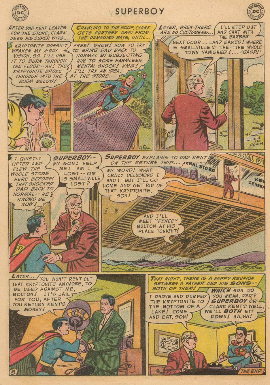 Read online Superboy (1949) comic -  Issue #48 - 9