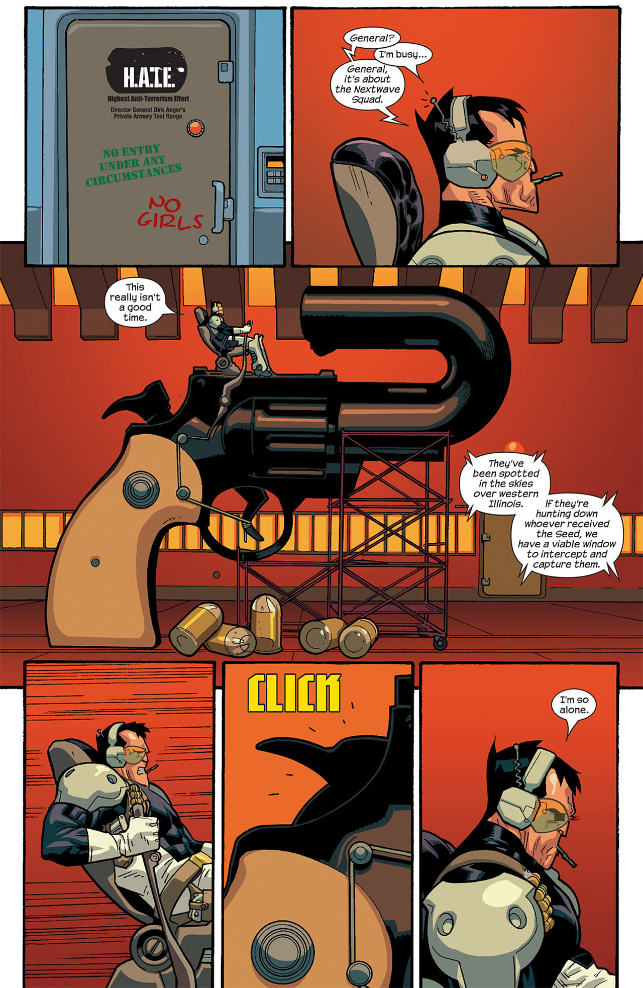 Read online Nextwave: Agents Of H.A.T.E. comic -  Issue #3 - 10