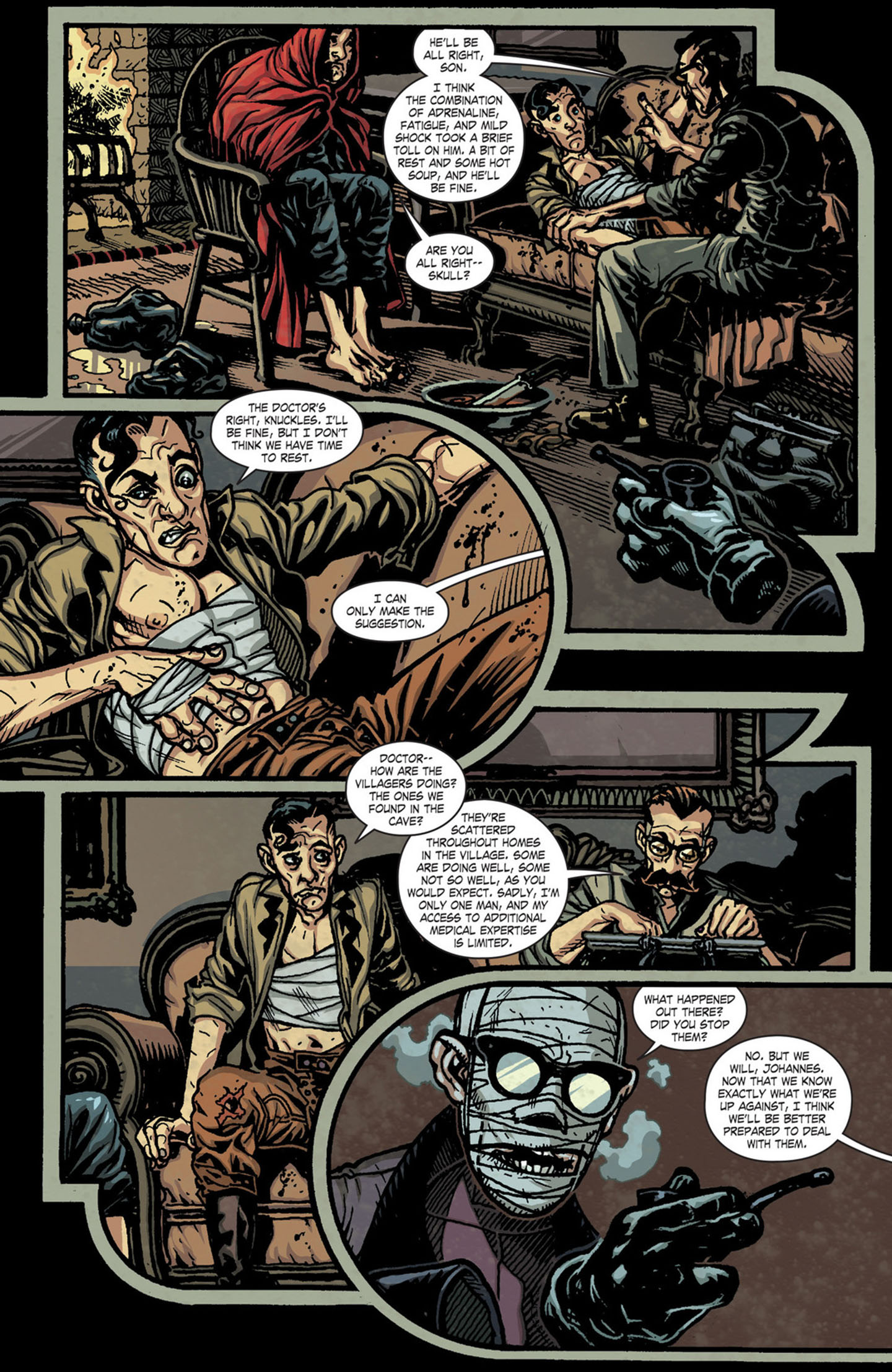 Read online JSA Liberty Files: The Whistling Skull comic -  Issue #5 - 13