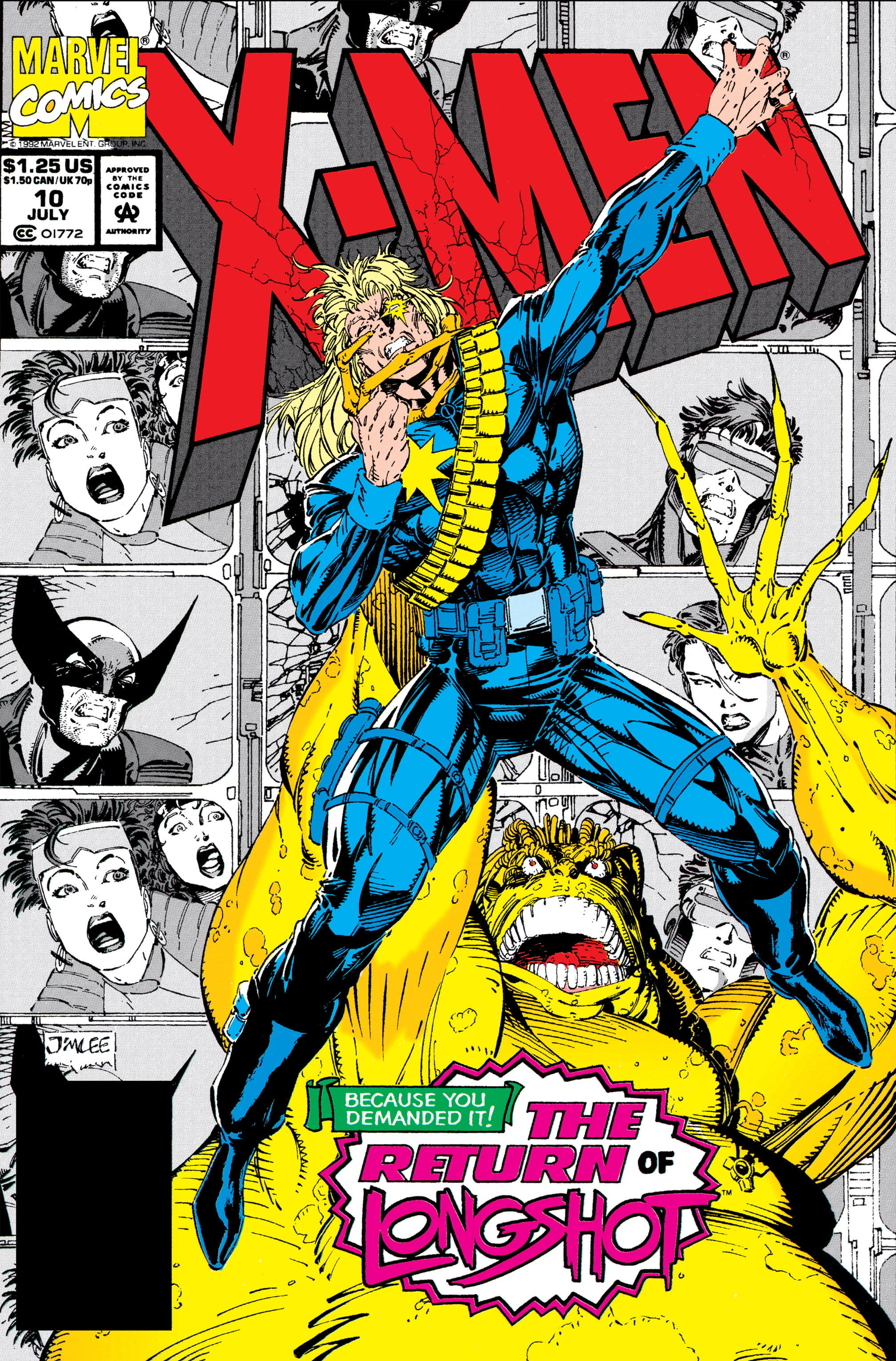 Read online X-Men (1991) comic -  Issue #10 - 1