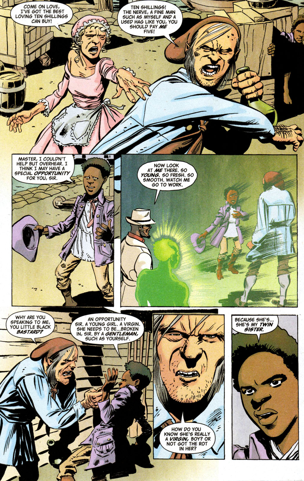 Read online John Constantine - Hellblazer Special: Papa Midnite comic -  Issue #1 - 10
