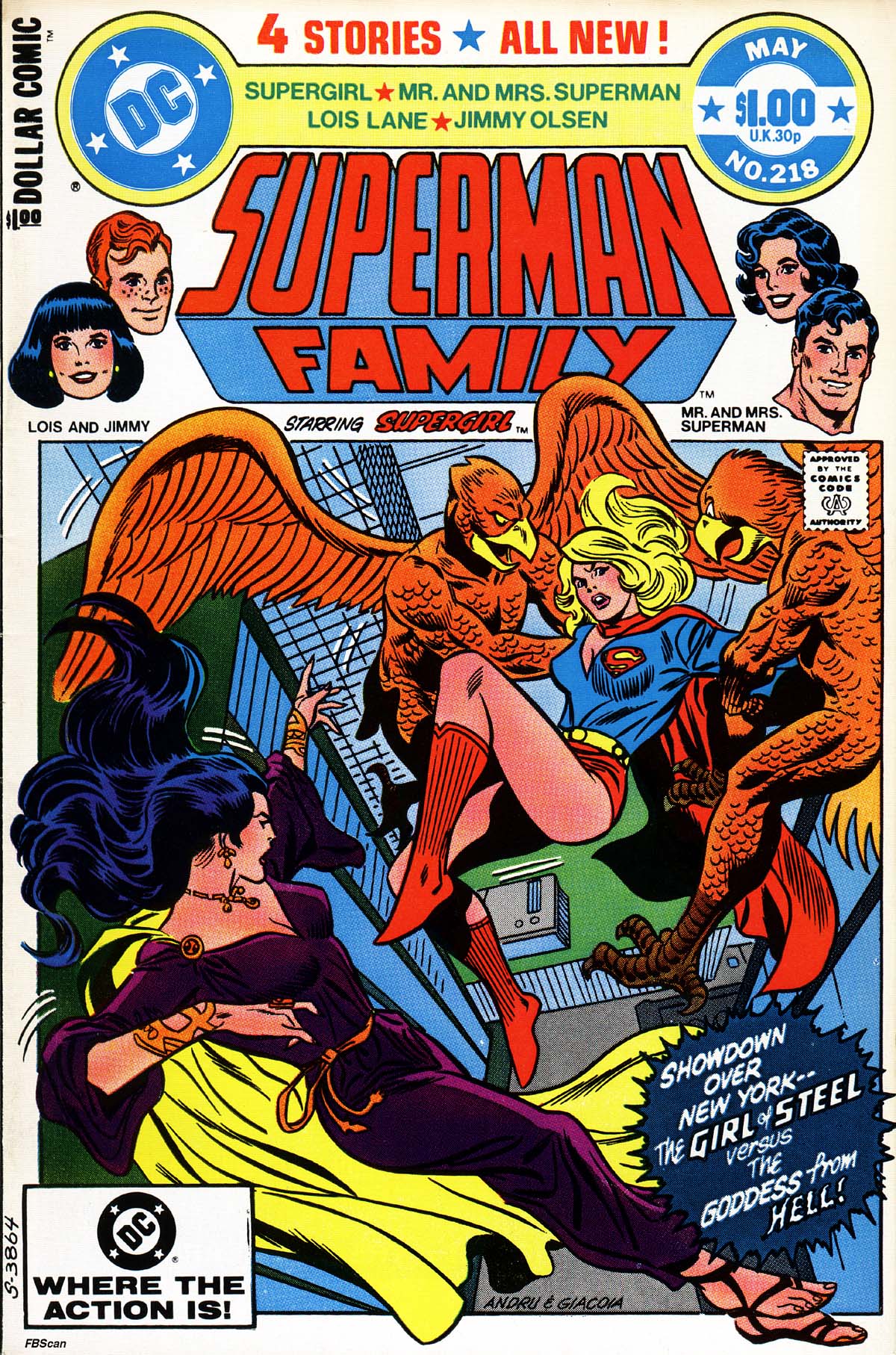 Read Online The Superman Family Comic Issue 218