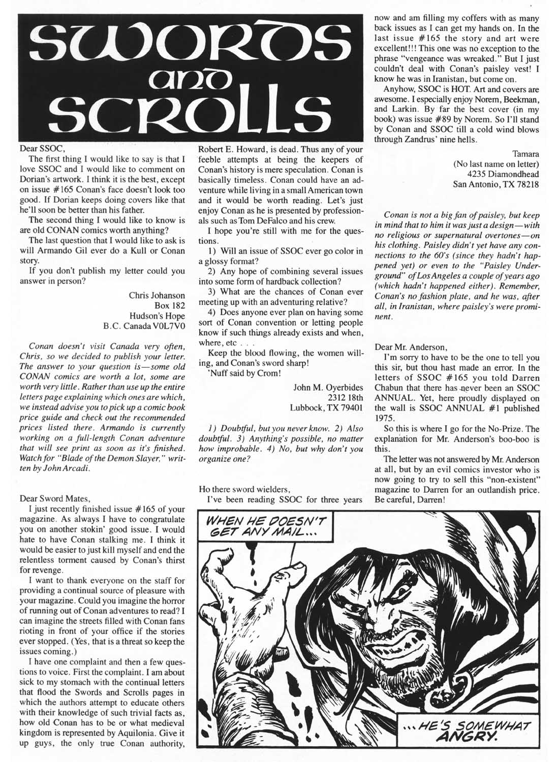 The Savage Sword Of Conan issue 169 - Page 4