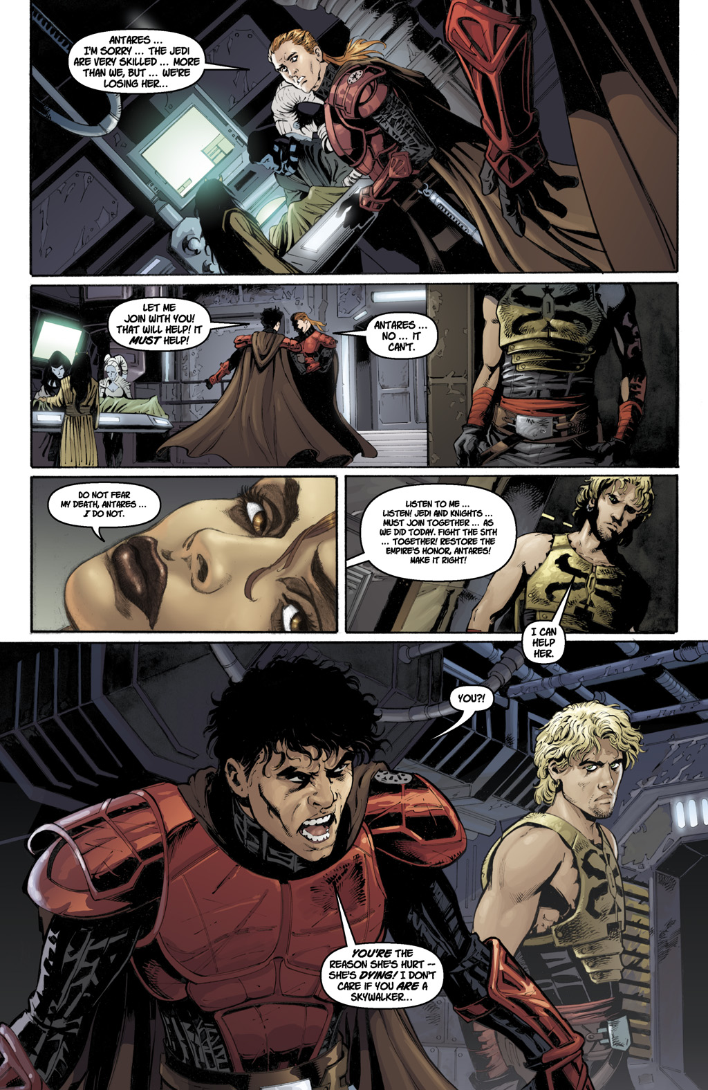 Read online Star Wars: Legacy (2006) comic -  Issue #7 - 15
