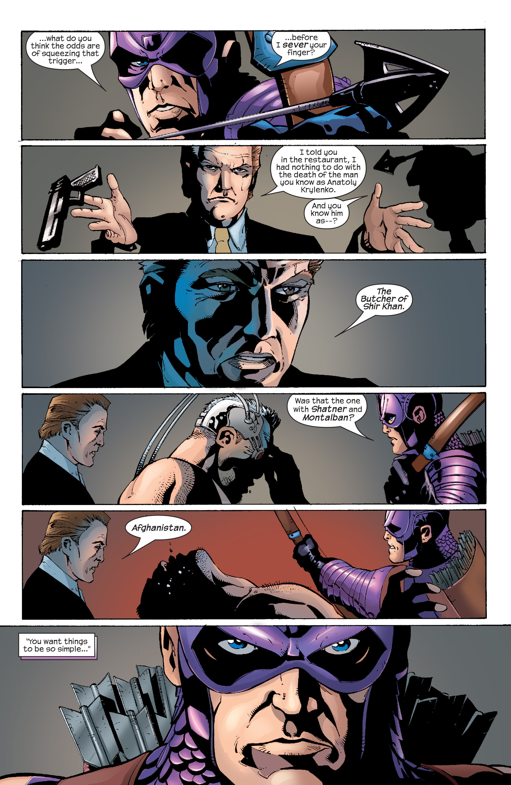 Read online Hawkeye (2003) comic -  Issue #7 - 17