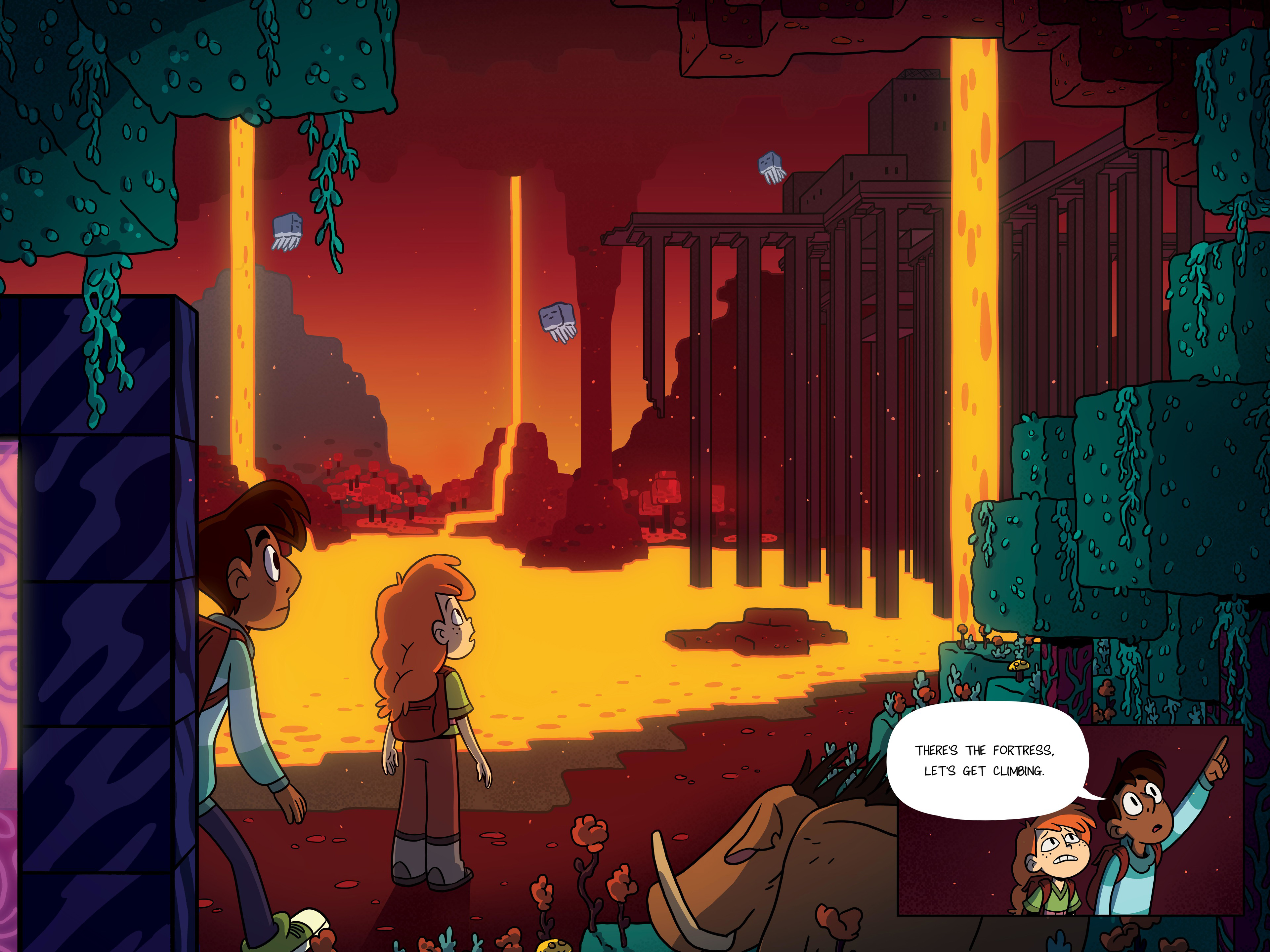Read online Minecraft: Open World – Into the Nether comic -  Issue # TPB - 40