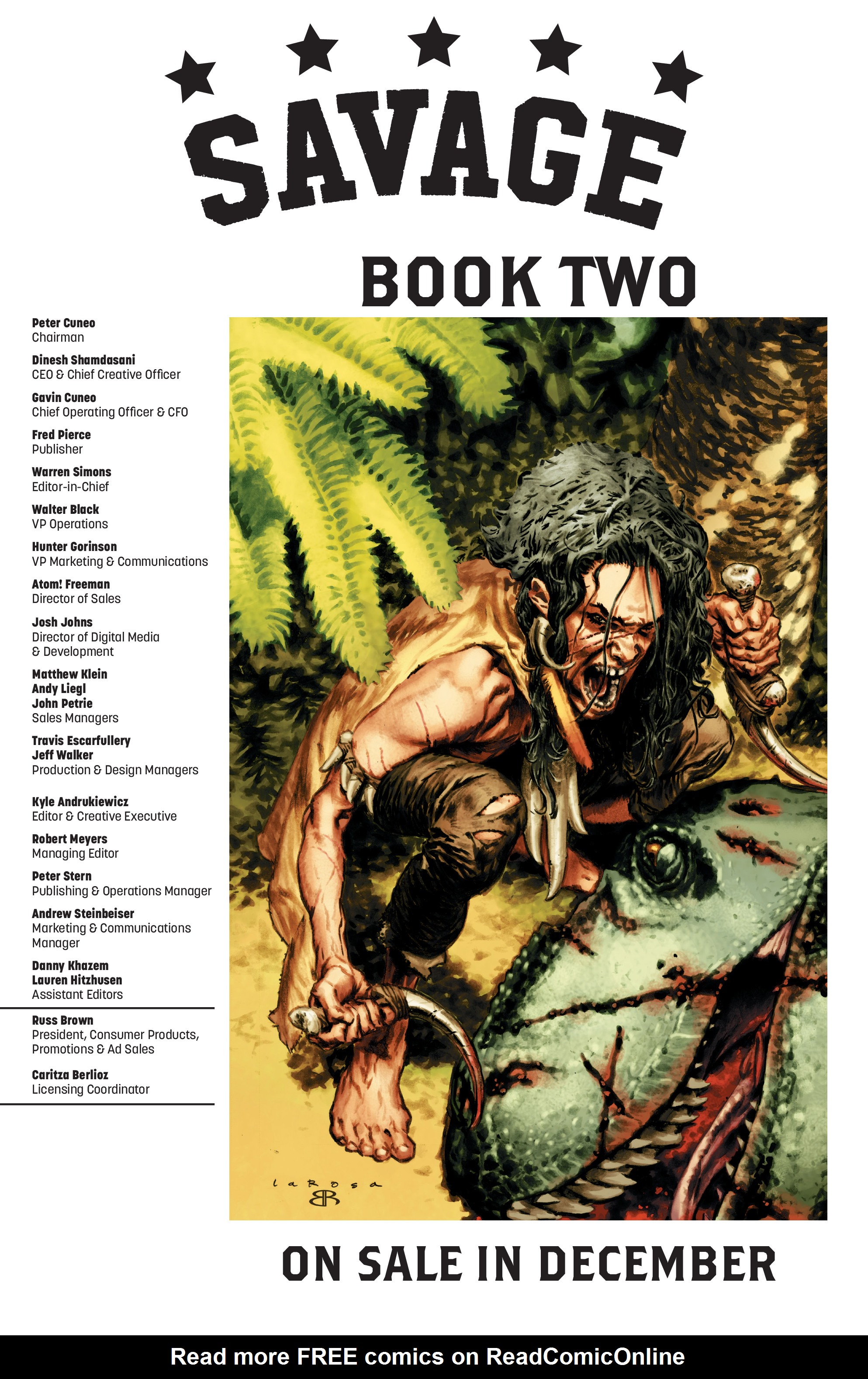 Read online Savage comic -  Issue #1 - 40