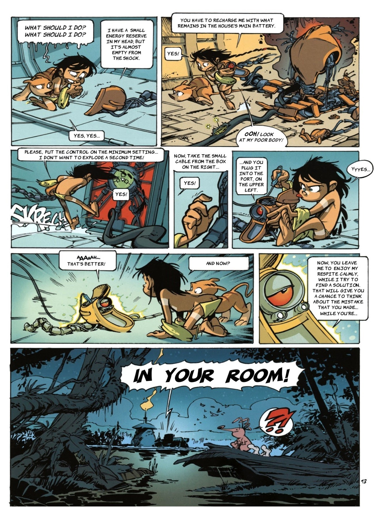 Read online Nävis comic -  Issue #4 - 16
