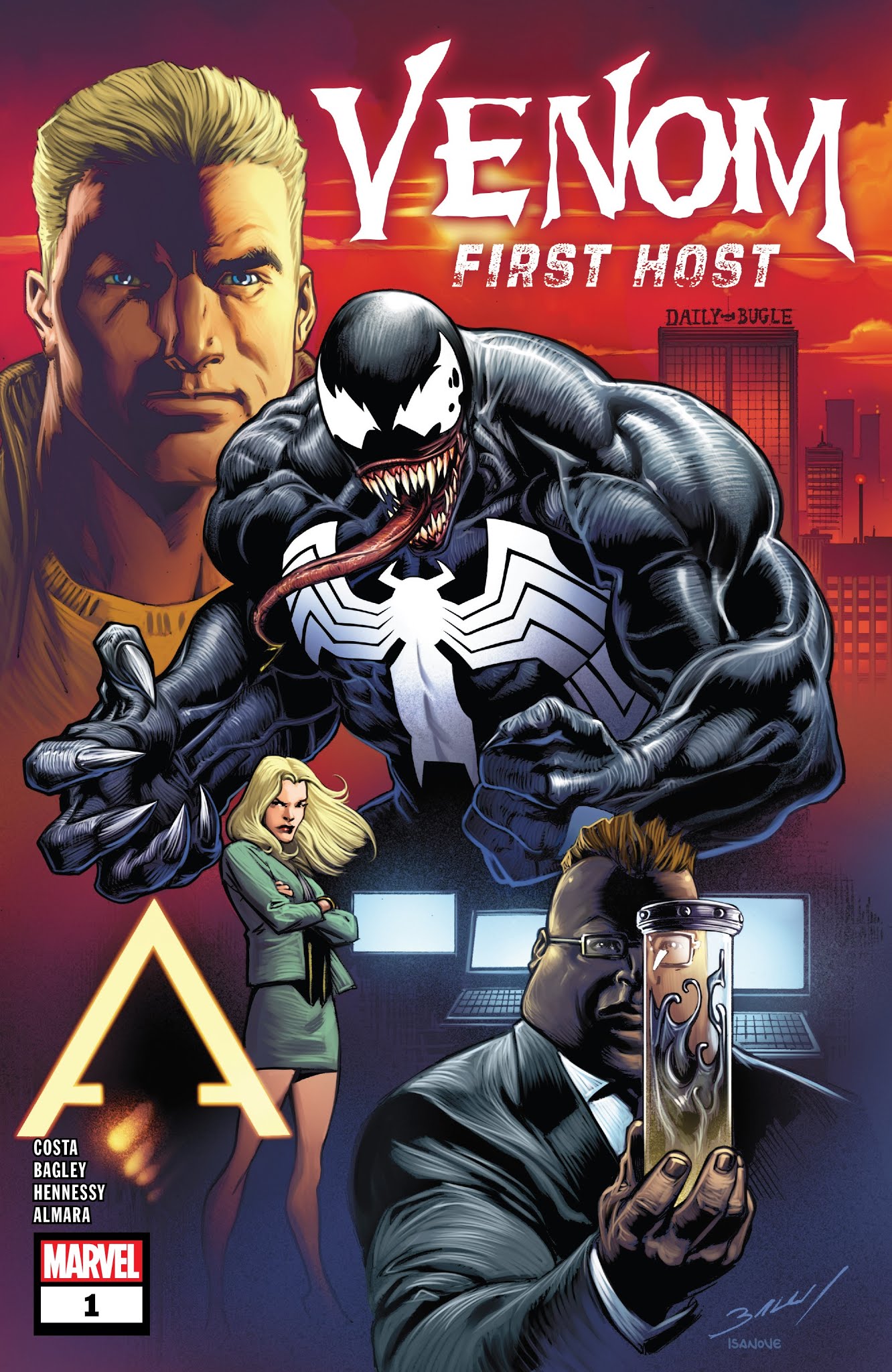 Read online Venom: First Host comic -  Issue #1 - 1