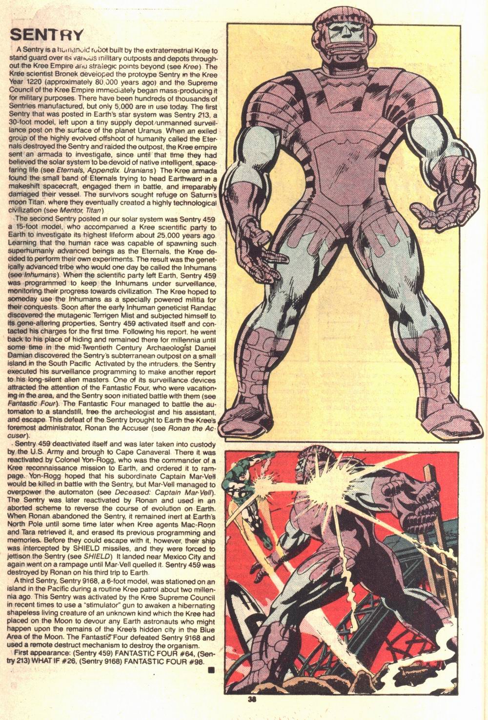 Read online The Official Handbook of the Marvel Universe Deluxe Edition comic -  Issue #11 - 40