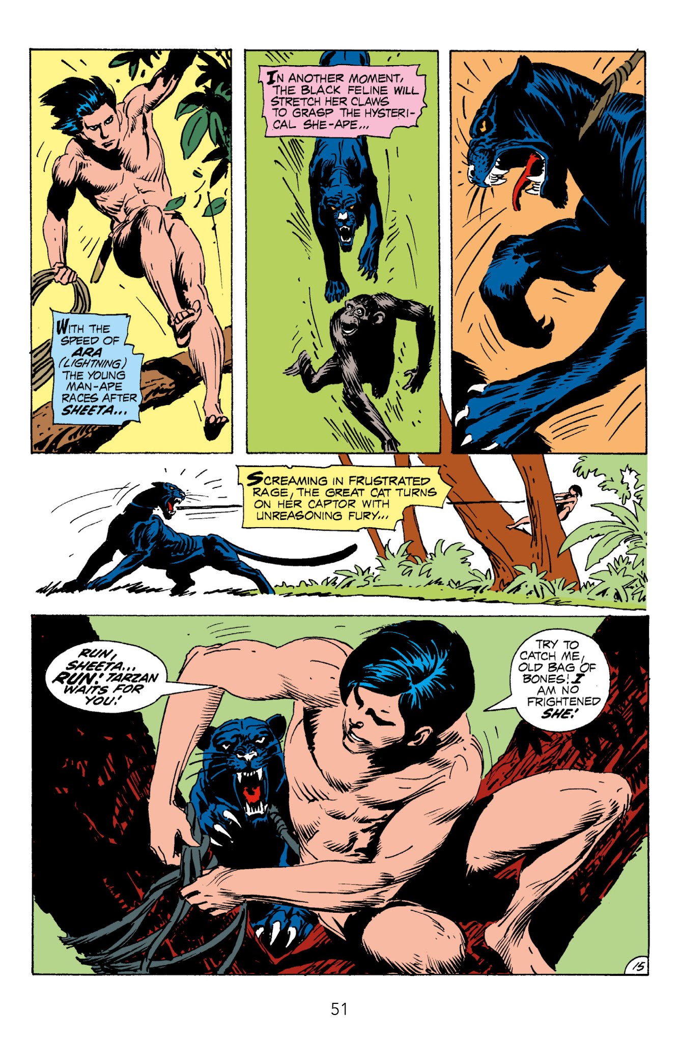 Read online Edgar Rice Burroughs' Tarzan The Joe Kubert Years comic -  Issue # TPB 1 (Part 1) - 52