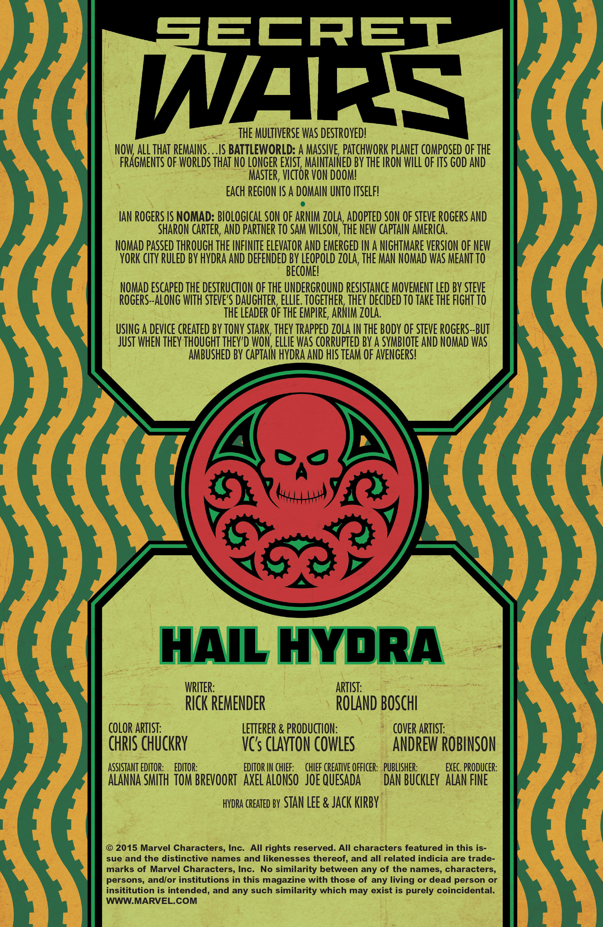 Read online Hail Hydra comic -  Issue #4 - 2
