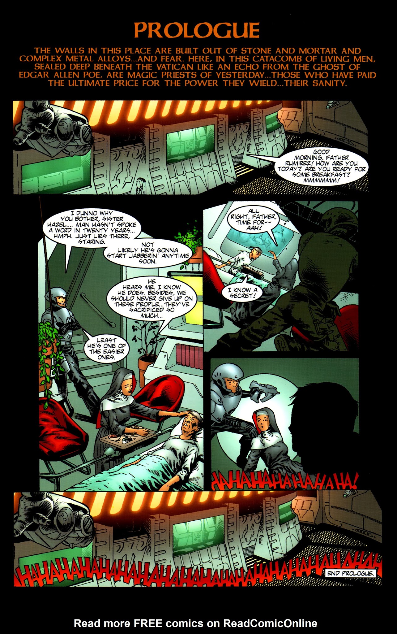 Read online Warrior Nun Areala (1999) comic -  Issue #9 - 4
