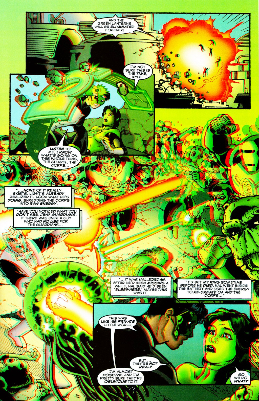 Read online Green Lantern 3-D comic -  Issue # Full - 22