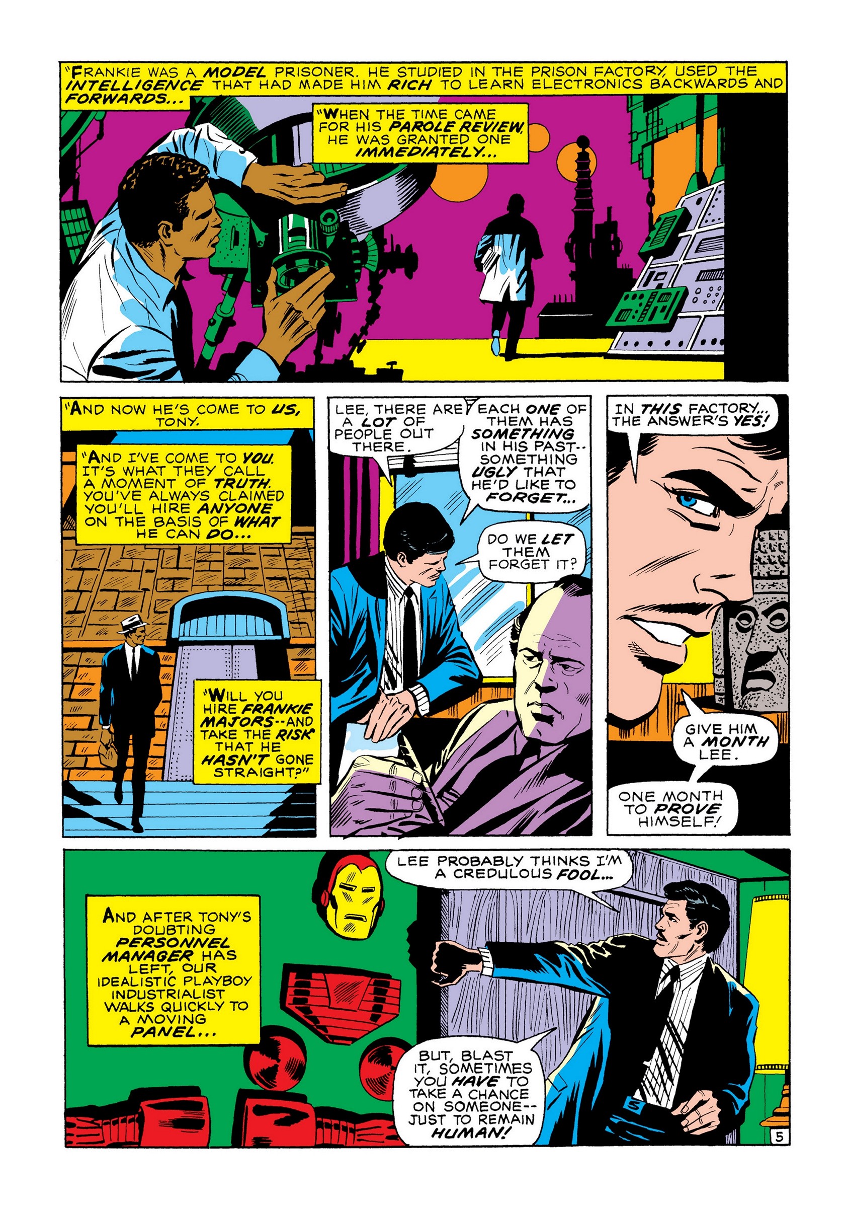 Read online Marvel Masterworks: The Invincible Iron Man comic -  Issue # TPB 7 (Part 3) - 74