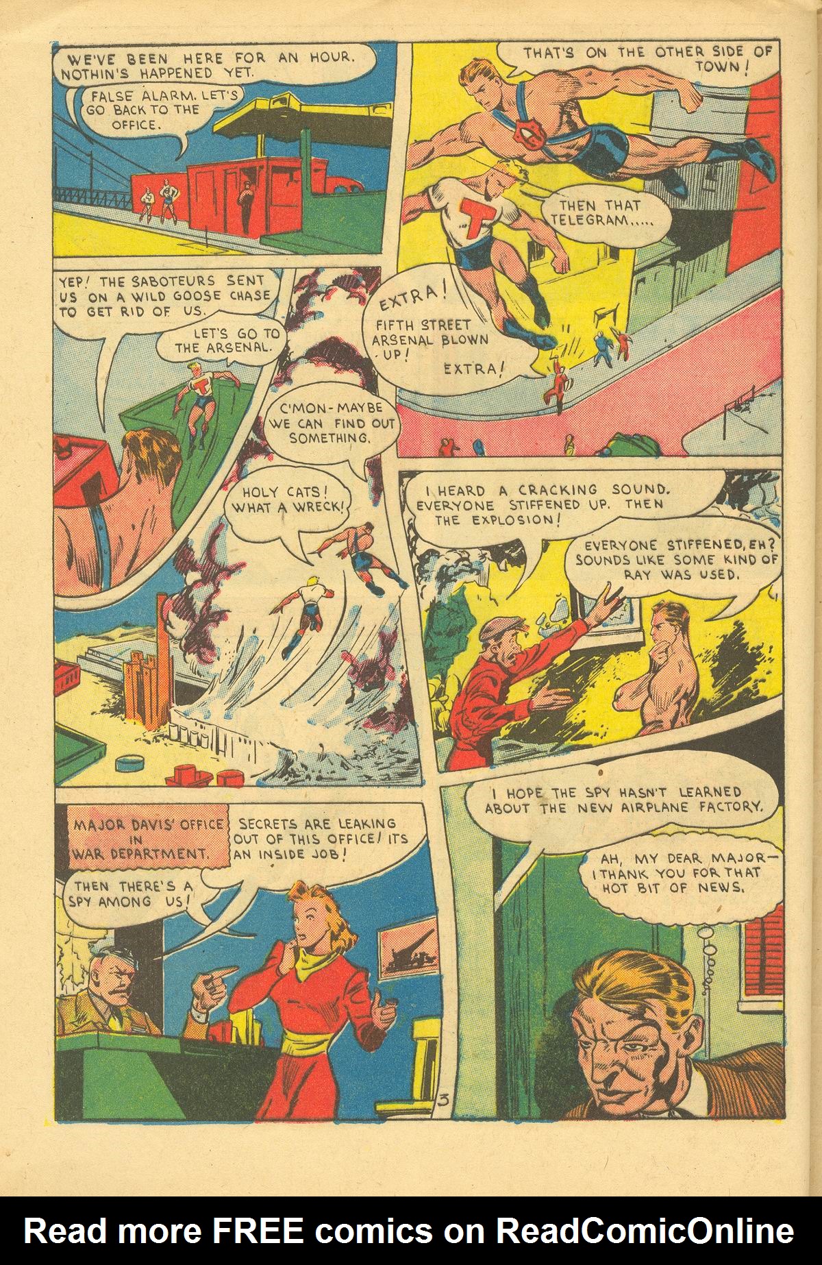 Read online Stars and Stripes Comics comic -  Issue #5 - 59