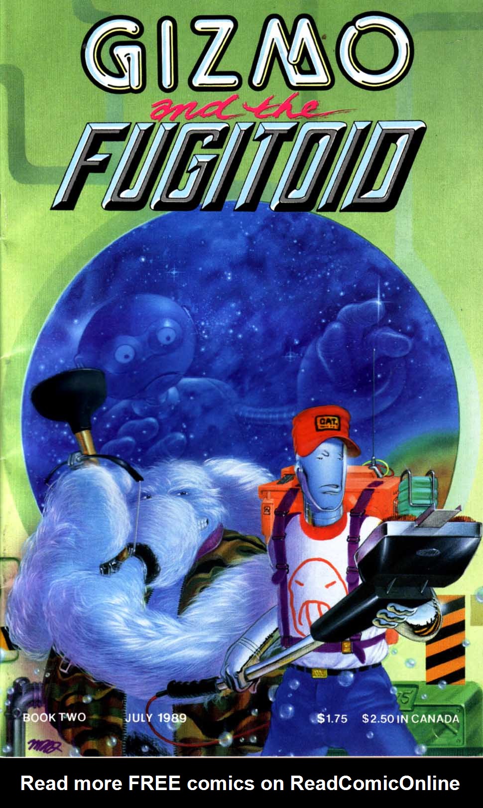 Read online Gizmo and the Fugitoid comic -  Issue #2 - 1