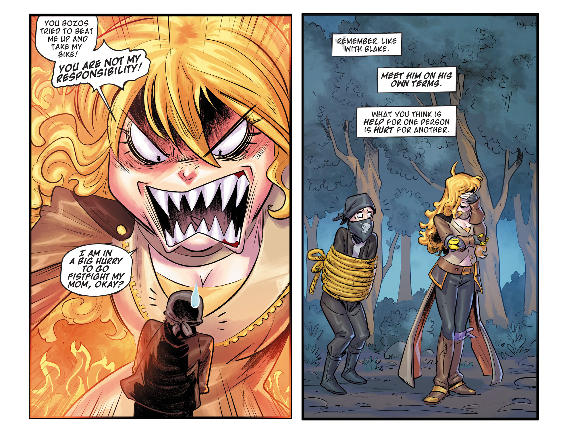 Read online RWBY comic -  Issue #11 - 11