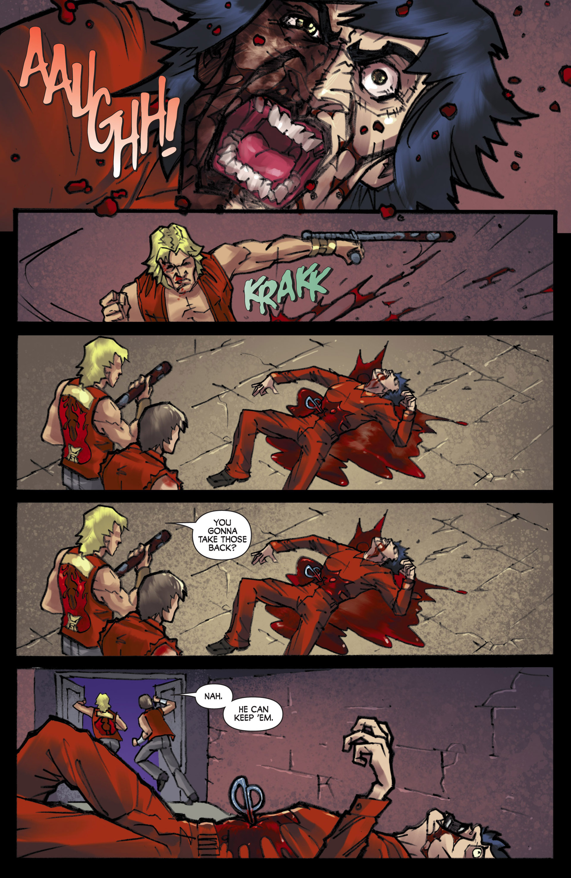 Read online The Warriors: Jailbreak comic -  Issue #4 - 12