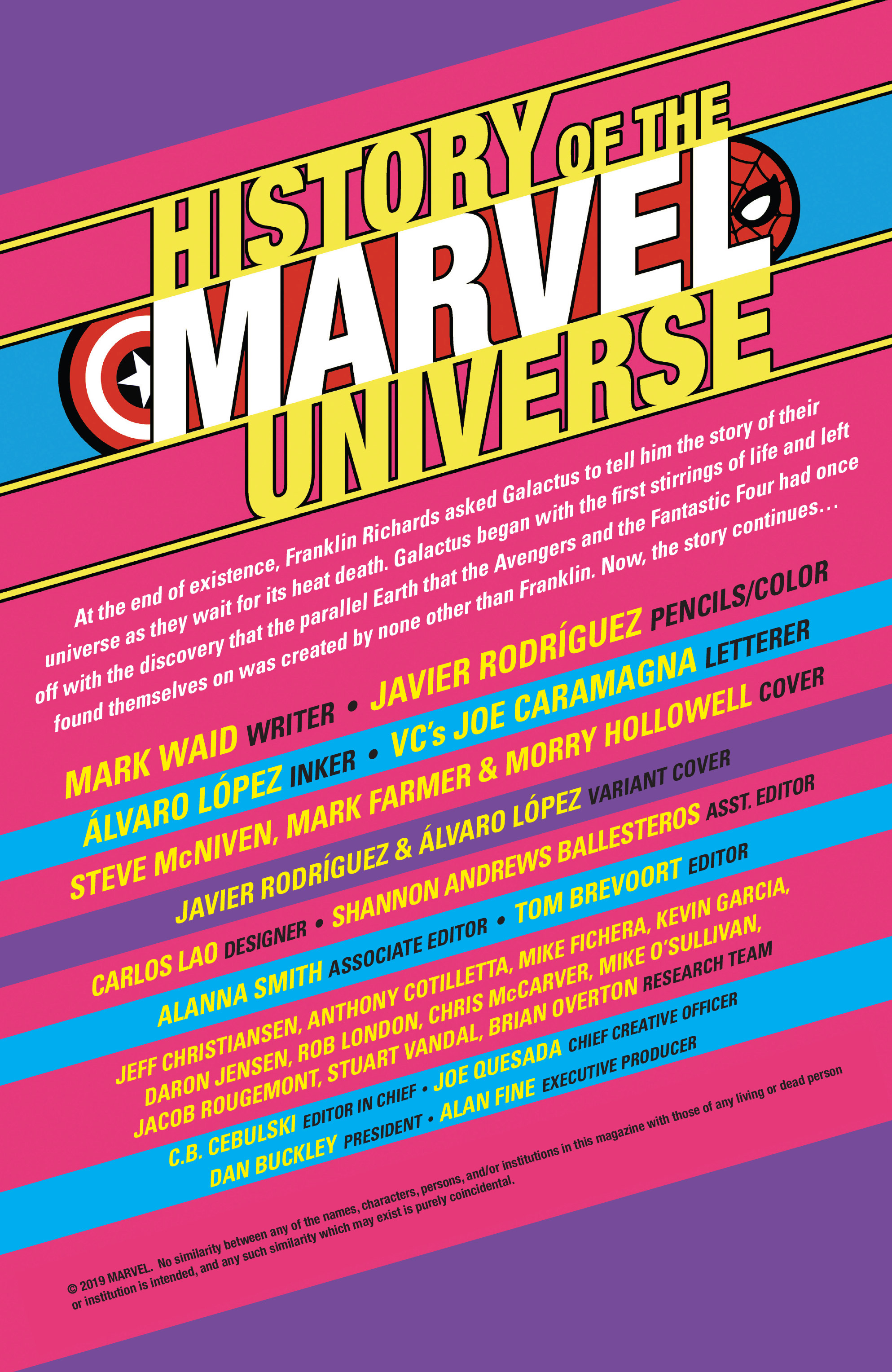 Read online History of the Marvel Universe (2019) comic -  Issue #5 - 2