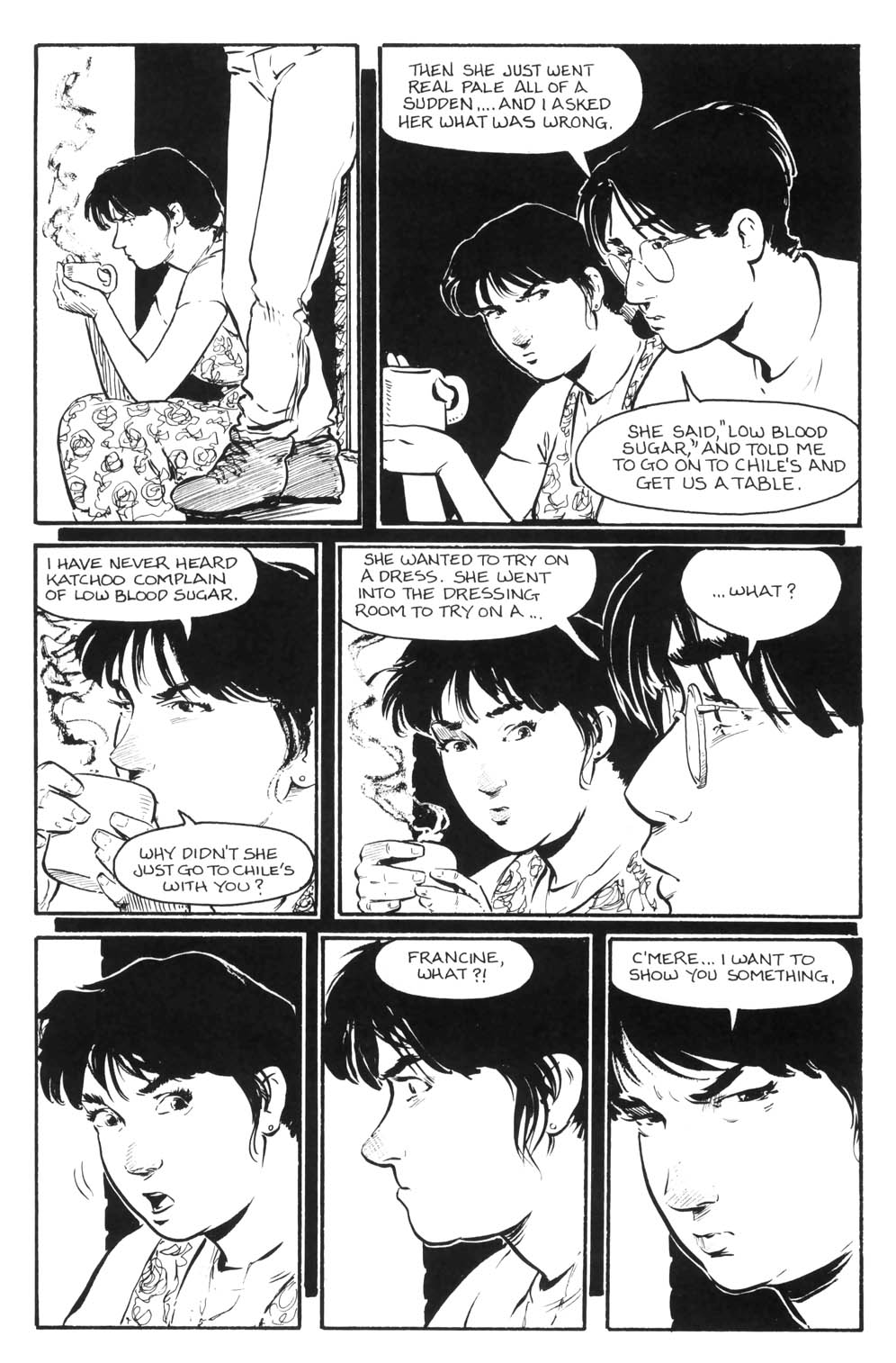 Read online Strangers in Paradise (1994) comic -  Issue #7 - 7