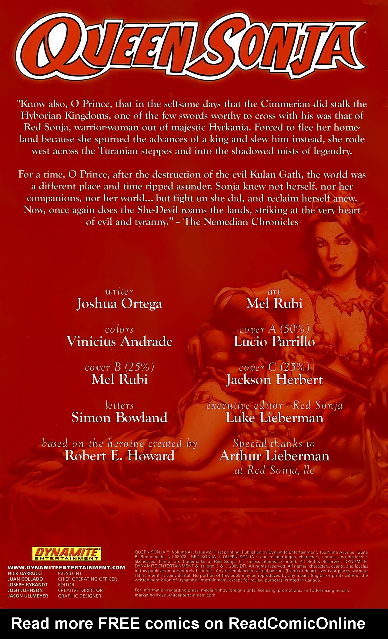 Read online Queen Sonja comic -  Issue #2 - 2
