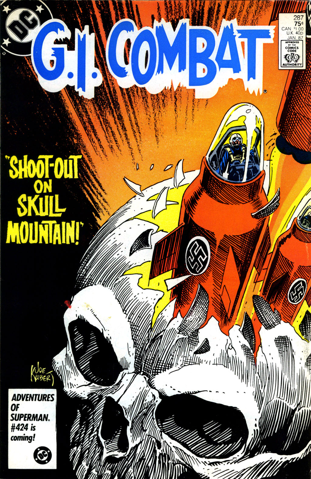 Read online G.I. Combat (1952) comic -  Issue #287 - 1