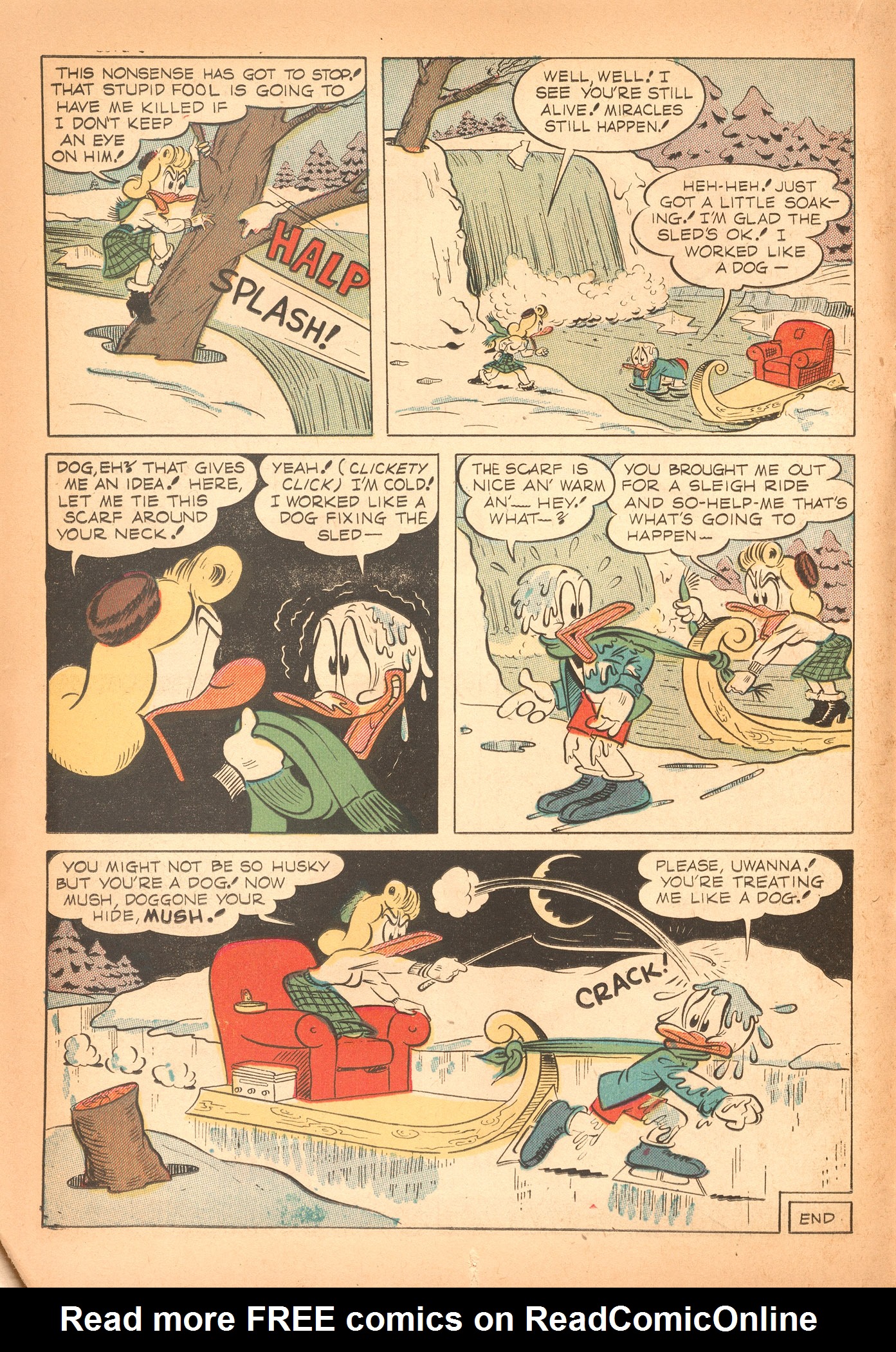 Read online Super Duck Comics comic -  Issue #37 - 18