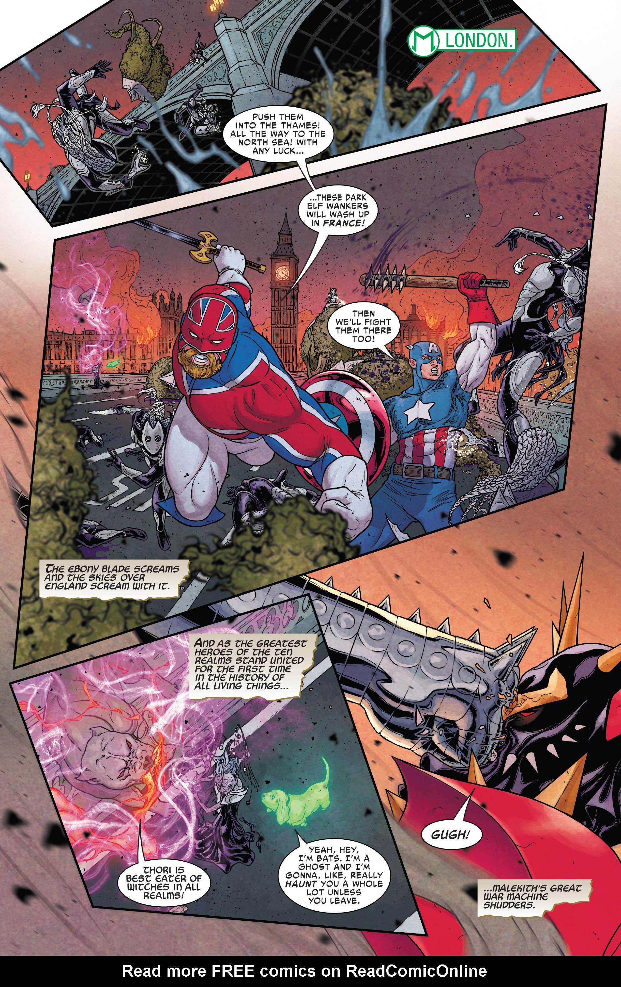 Read online War of the Realms comic -  Issue #5 - 18