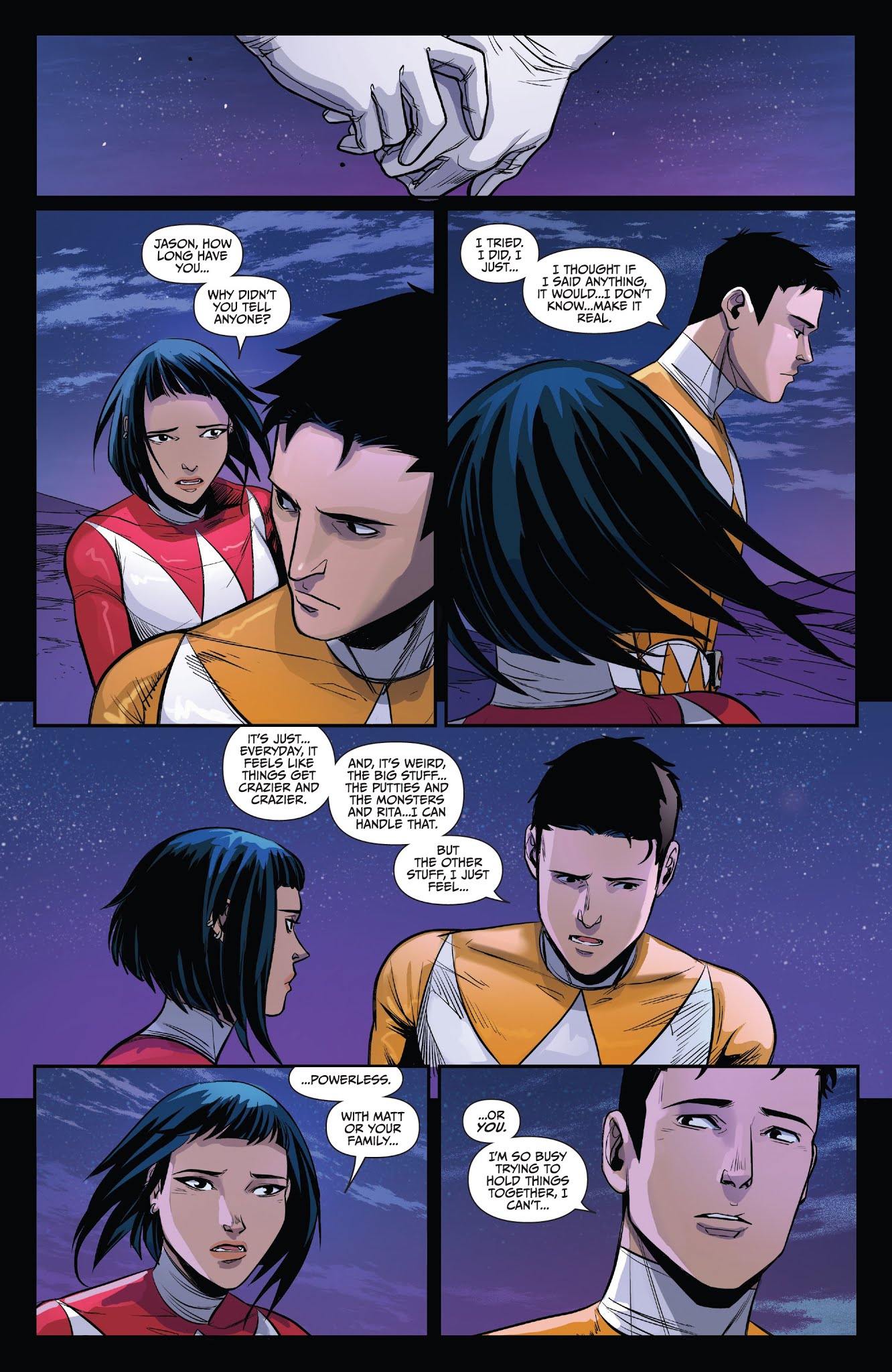 Read online Saban's Go Go Power Rangers comic -  Issue #15 - 21