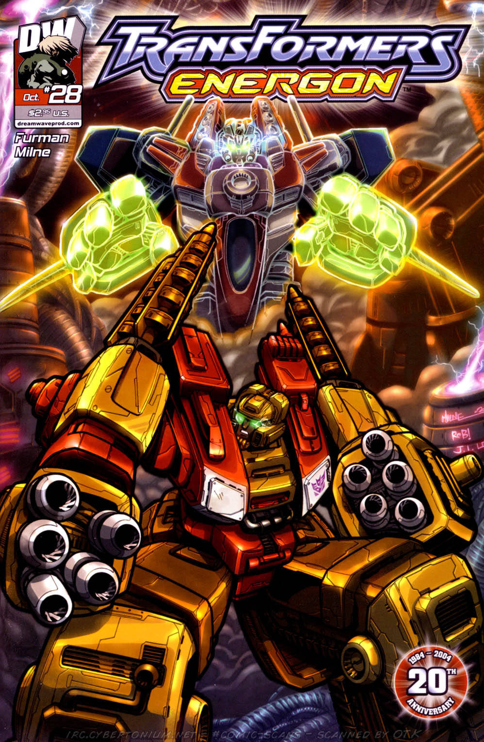 Read online Transformers Energon comic -  Issue #28 - 1
