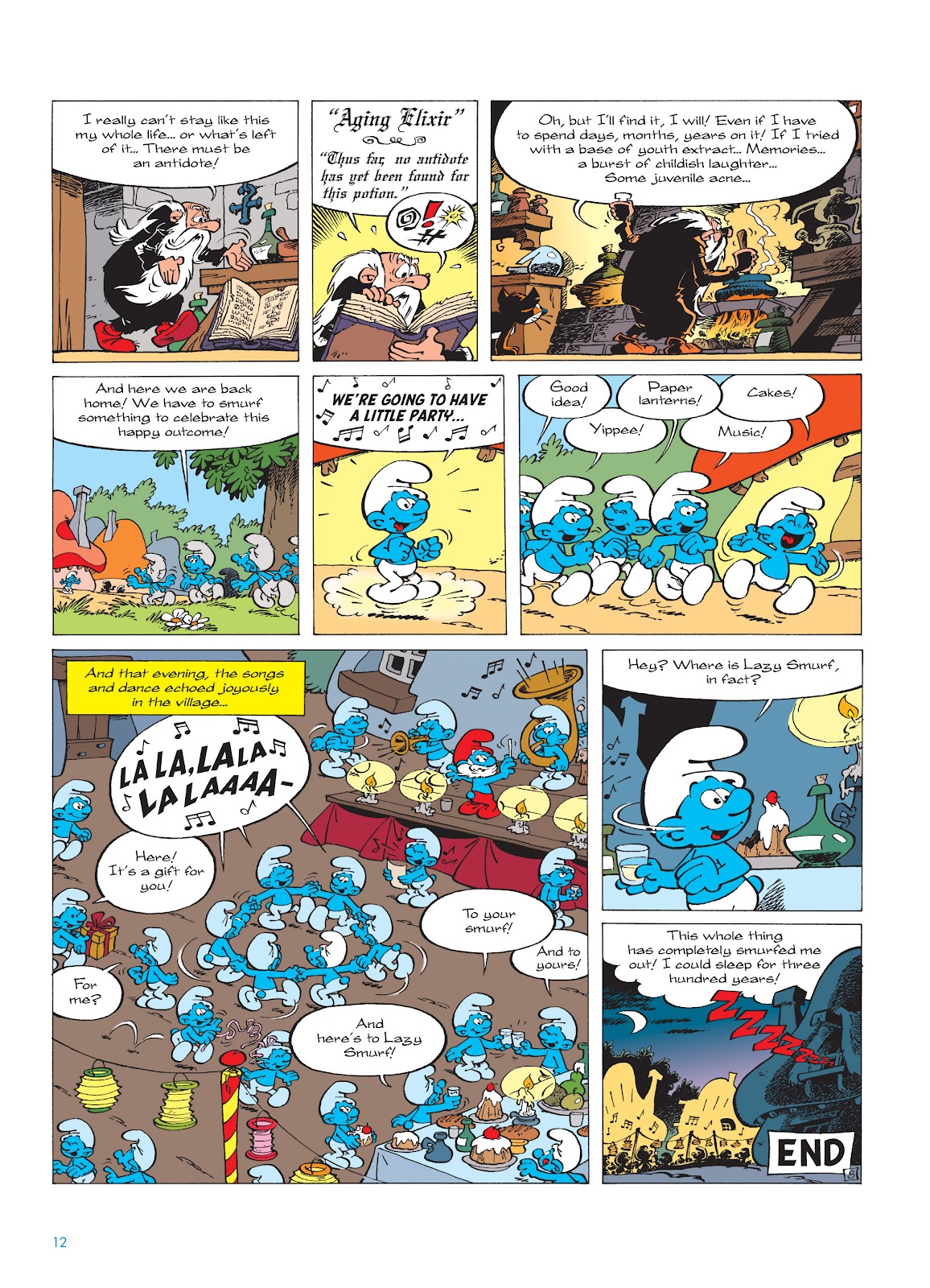 Read online The Smurfs comic -  Issue #17 - 12