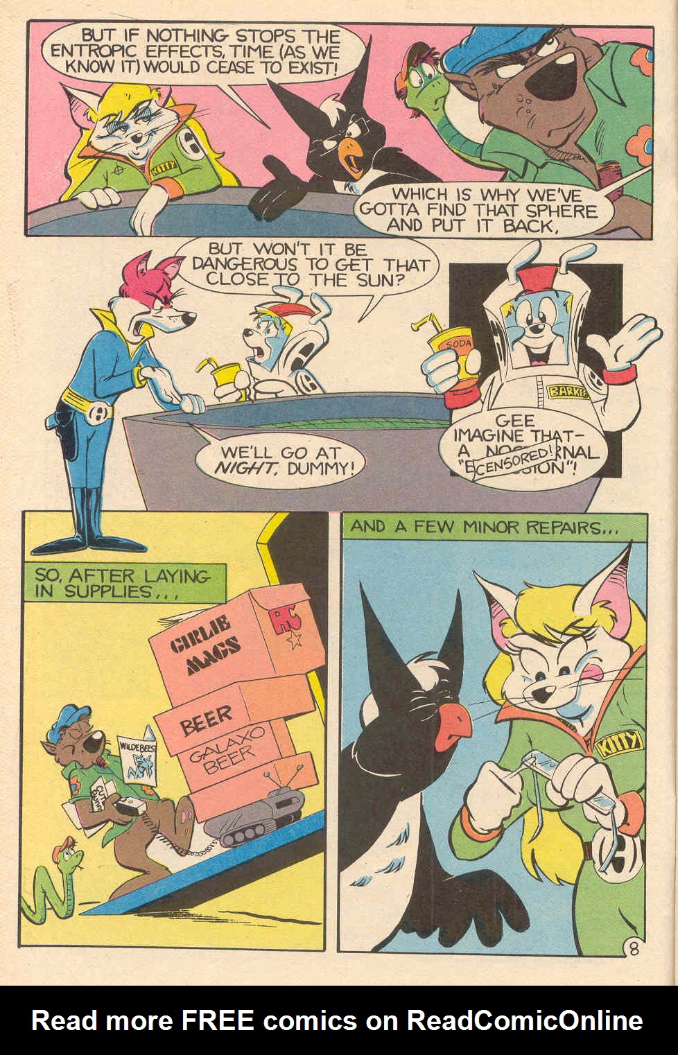 Read online Space Ark comic -  Issue #1 - 10