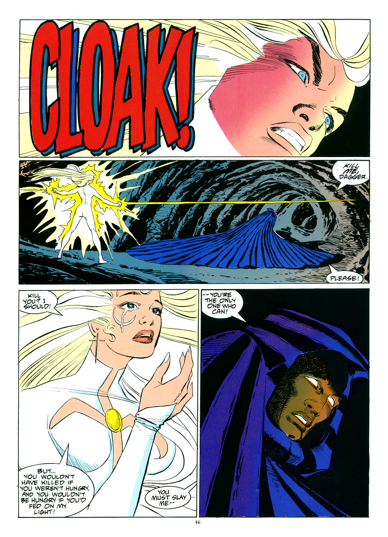 Read online Marvel Graphic Novel comic -  Issue #35 - Cloak & Dagger - Predator and Prey - 50