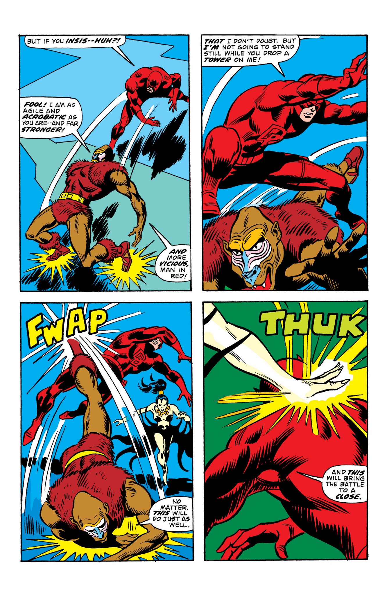 Read online Marvel Masterworks: Daredevil comic -  Issue # TPB 11 (Part 2) - 12