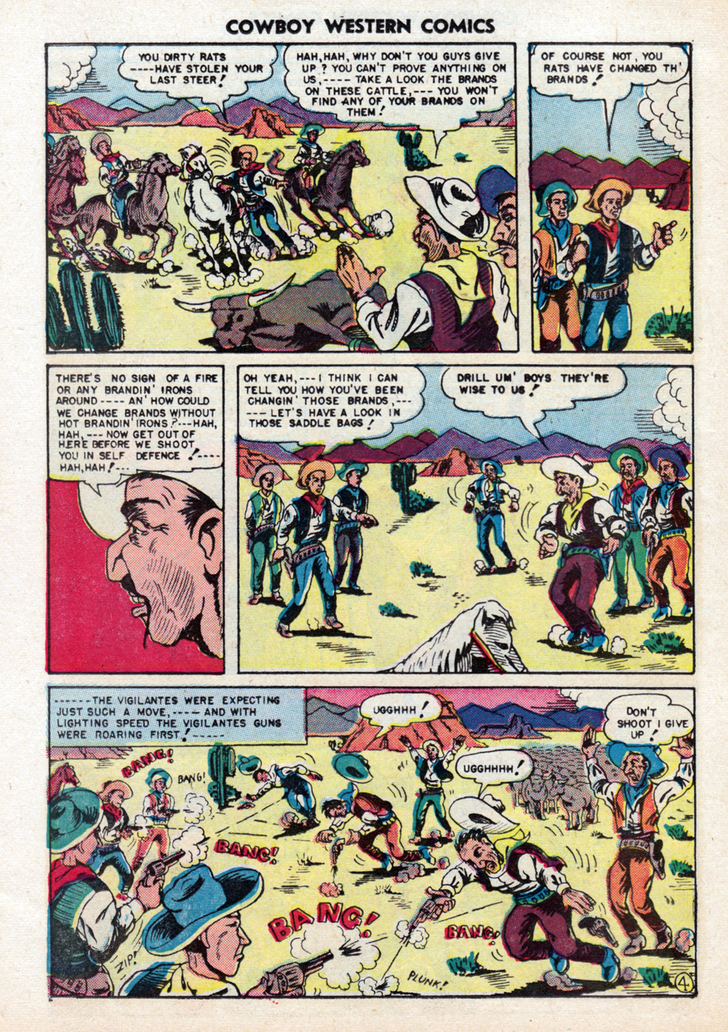 Read online Cowboy Western Comics (1948) comic -  Issue #21 - 10