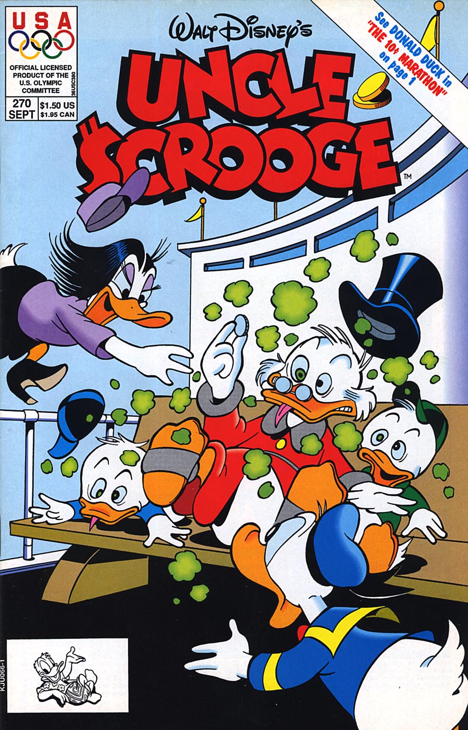 Read online Uncle Scrooge (1953) comic -  Issue #270 - 1