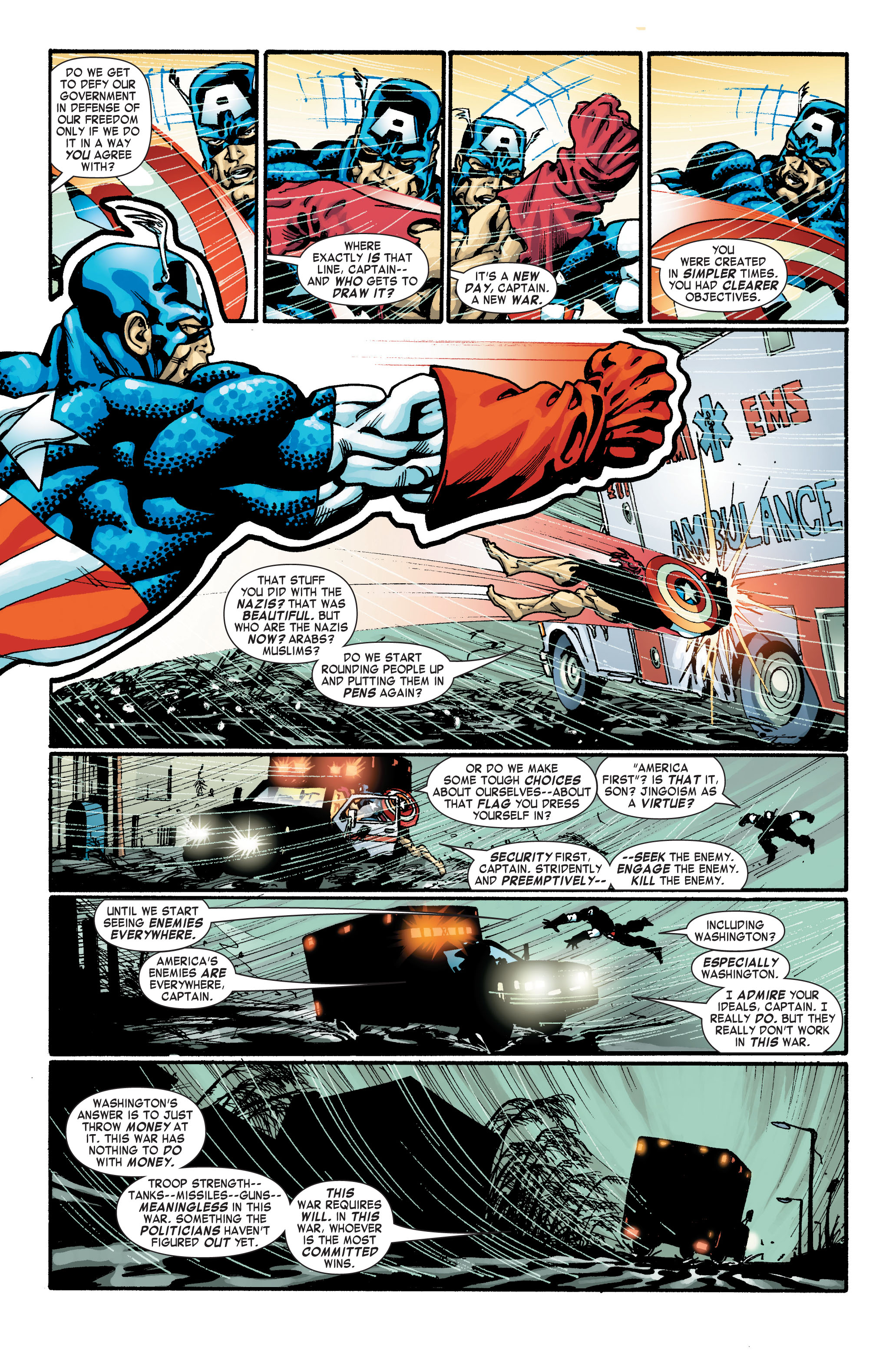 Read online Captain America & the Falcon comic -  Issue #4 - 14