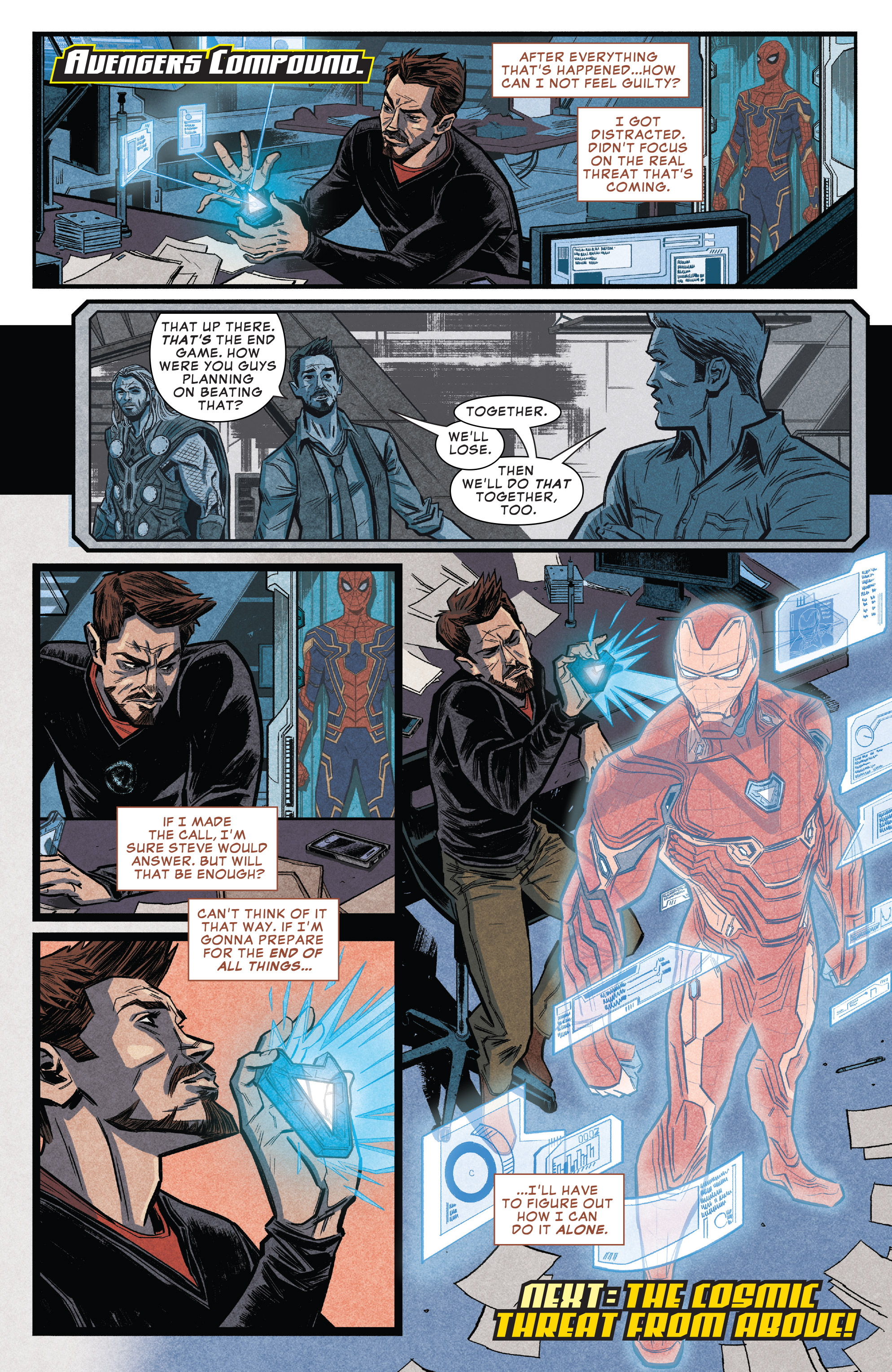 Read online Avengers Infinity War Prelude comic -  Issue #1 - 22