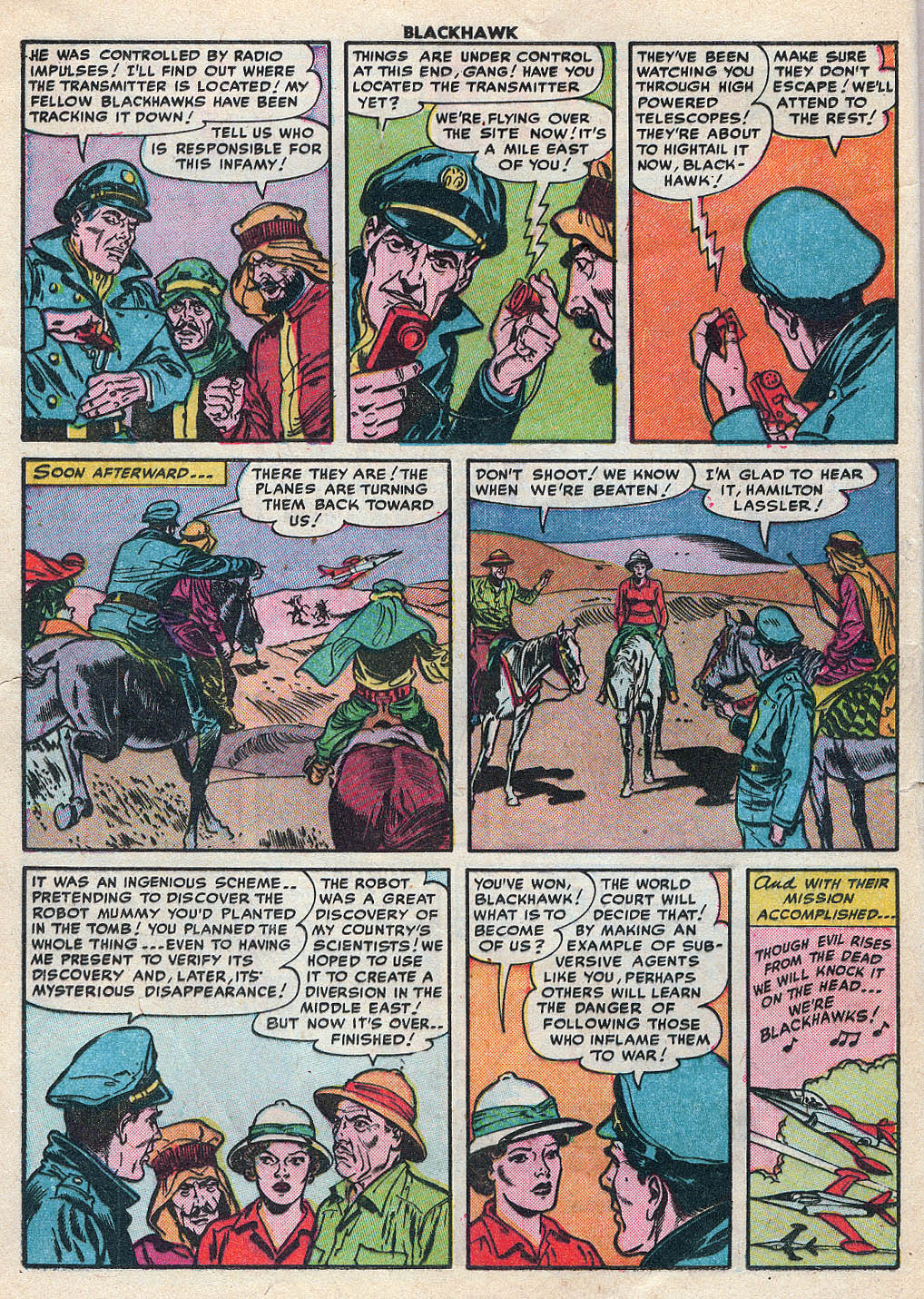 Read online Blackhawk (1957) comic -  Issue #53 - 12