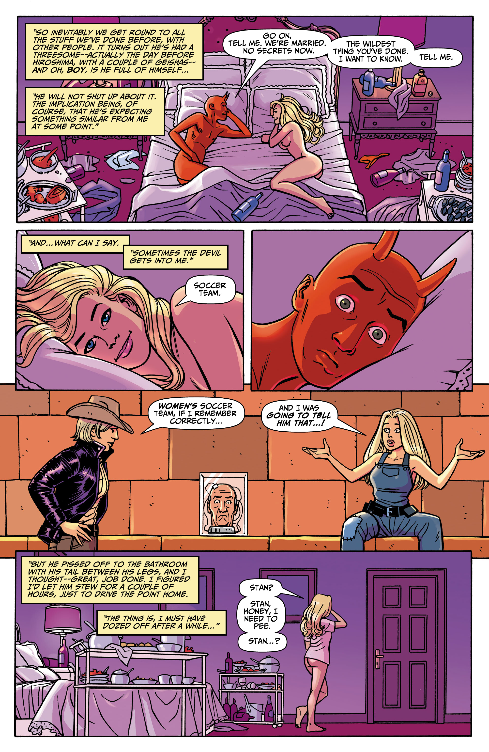 Read online Marjorie Finnegan, Temporal Criminal comic -  Issue #5 - 19