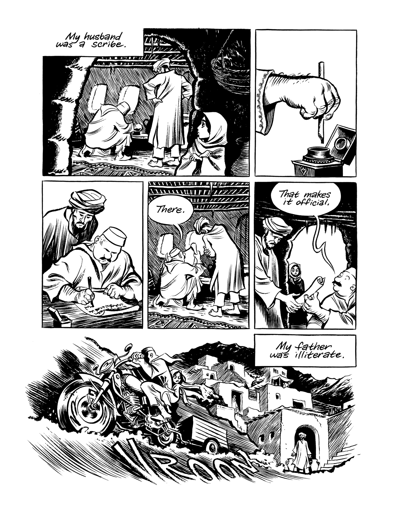 Read online Habibi comic -  Issue # Part 1 - 12