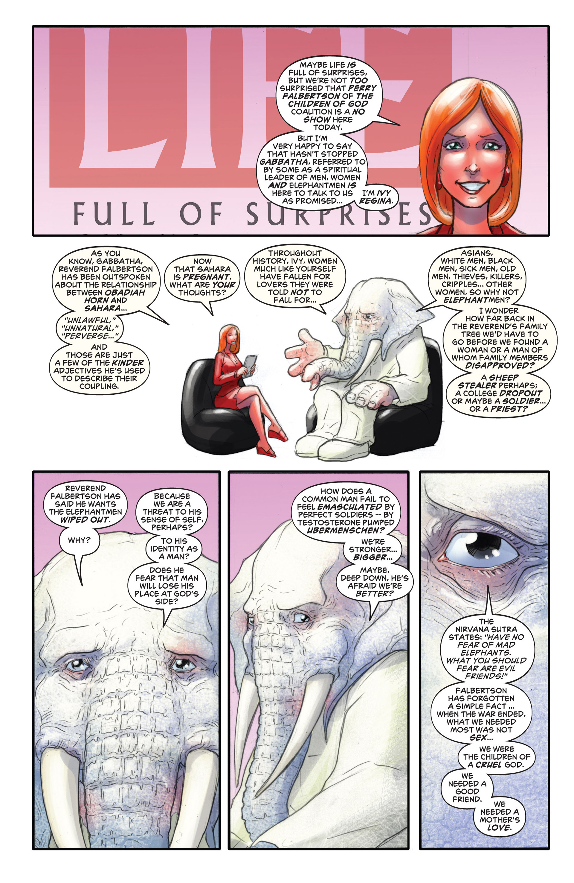 Read online Elephantmen comic -  Issue #48 - 16